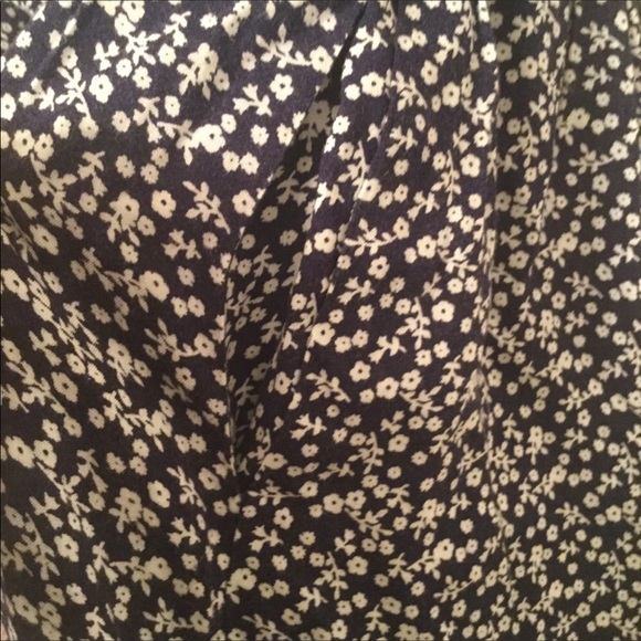 NWOT, dark blue/white cotton dress, pockets👋 - Picture 3 of 7